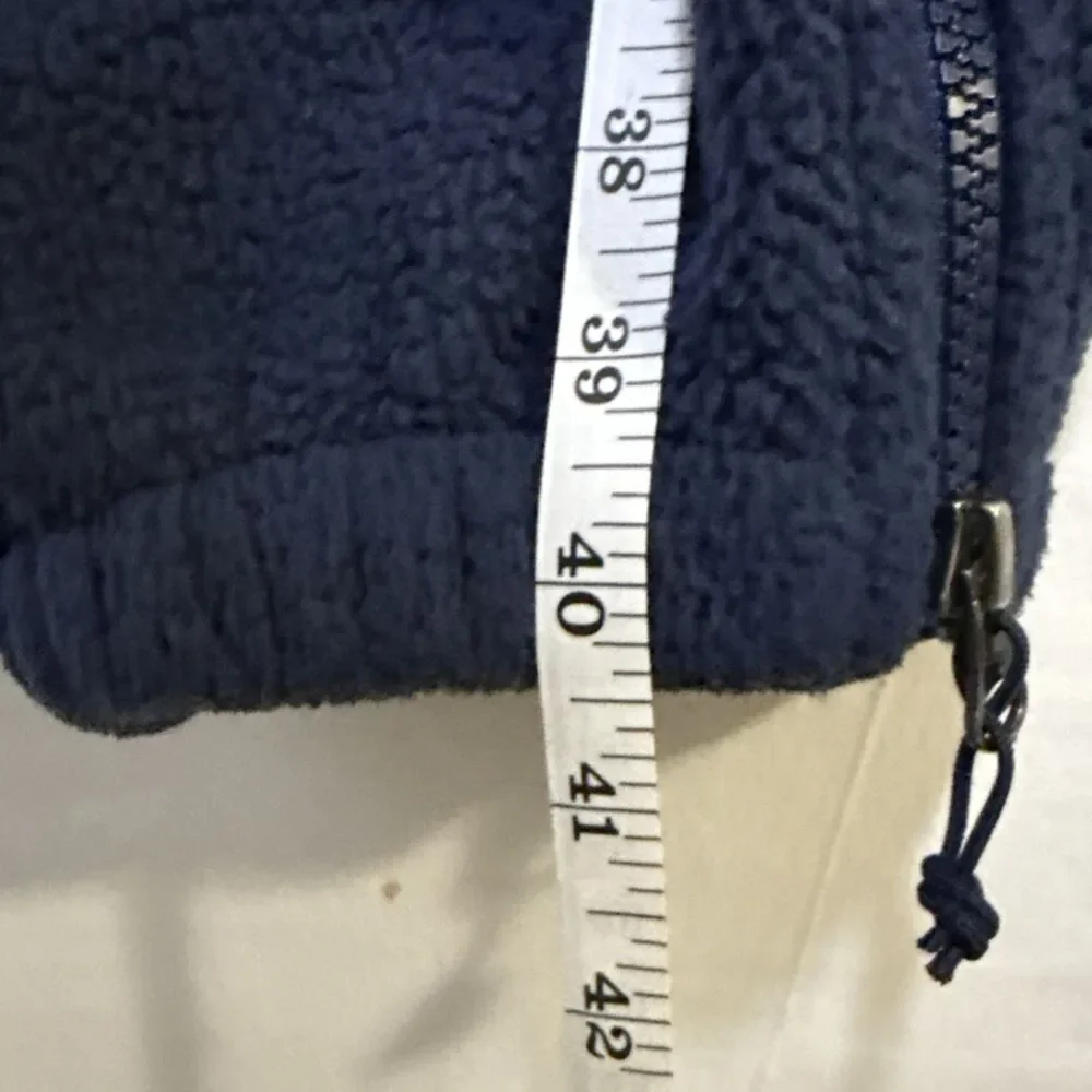 North Face Denali Fleece Pants Women's Large Navy Blue Ripstop Patches Outdoors - Picture 7 of 10